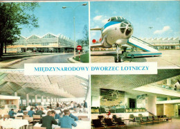 N°42634 Z -cpsm Aéroport De Warszawa - Aeródromos