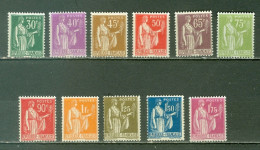 France 280/289  *  TB - Unused Stamps