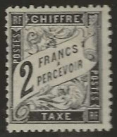 France  .  Y&T   .   Taxe  23  (2 Scans)    .    (*) / *    .     Neuf Avec Peu De Gomme - 1859-1959 Mint/hinged