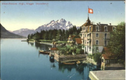 10579215 Weggis Vierwaldstaettersee Weggis Hotel Pension Rigi Ungelaufen Ca. 192 - Autres & Non Classés