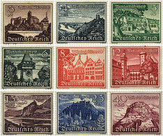 82001 MNH ALEMANIA 1939 CASTILLOS Y MONUMENTOS - Otros & Sin Clasificación