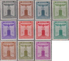 149881 MNH ALEMANIA 1942 SELLOS DEL PARTIDO NACIONAL-SOCIALISTA - Otros & Sin Clasificación