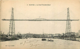 44 - Nantes - Le Pont Transbordeur - Correspondance - Voyagée En 1919 - CPA - Voir Scans Recto-Verso - Nantes