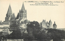 37 - Loches - La Collégiale St-Ours , Le Château Royal Et La Tour Saint-Antoine - Carte Neuve - CPA - Voir Scans Recto-V - Loches