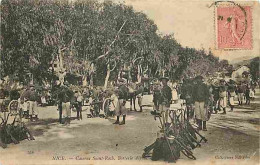 06 - Nice - Caserne Saint Roch - Batterie Alpine - Animée - Militaria - CPA - Voir Scans Recto-Verso - Autres & Non Classés