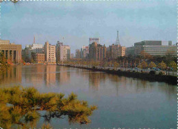 Japon - Tokyo - Hibiya Business Center Viewed Across Ihe Imperial Moat - Immeubles - Architecture - Nippon - Japan - CPM - Tokio