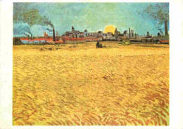 Art - Peinture - Vincent Van Gogh - Soir D'été Près D'Arles 1888 - Summer Evening Near Arles - Kunstmuseum Winterthur -  - Schilderijen