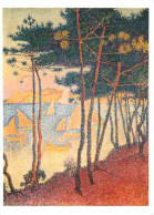 Art - Peinture - Paul Signac - Voiles Et Pins 1896 - CPM - Carte Neuve - Voir Scans Recto-Verso - Paintings