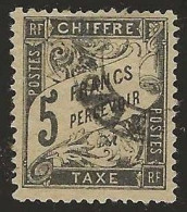 France  .  Y&T   .   Taxe  24  (2 Scans)    .    O  .     Oblitéré - 1859-1959 Usati