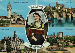 87 - Limoges - Multivues - Folklore - Carte Neuve - CPM - Voir Scans Recto-Verso - Limoges