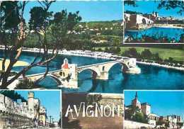 84 - Avignon - Multivues - Flamme Postale - CPM - Voir Scans Recto-Verso - Avignon