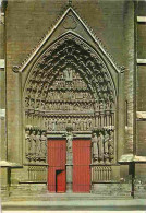 80 - Amiens - La Cathédrale Notre Dame - Porte De La Vierge Dorée - CPM - Voir Scans Recto-Verso - Amiens