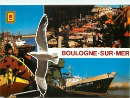 62 - Boulogne Sur Mer - Multivues - Bateaux - CPM - Carte Neuve - Voir Scans Recto-Verso - Boulogne Sur Mer