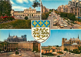 51 - Reims - Multivues - Automobiles - Blasons - CPM - Carte Neuve - Voir Scans Recto-Verso - Reims