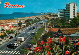 Italie - Riccione - Promenade Le Long De La Mer Et Plage - CPM - Voir Scans Recto-Verso - Otros & Sin Clasificación