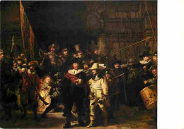 Art - Peinture - Rembrandt Van Rijn - La Ronde De Nuit - Amsterdam - Rijksmuseum - Carte Neuve - CPM - Voir Scans Recto- - Schilderijen