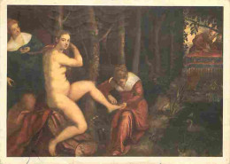 Art - Peinture - Jacopo Robusti Dit Le Tintoret - Suzanne Au Bain - CPM - Voir Scans Recto-Verso - Schilderijen