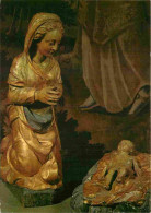 10 - Chaource - Intérieur De L'Eglise Saint Jean-Baptiste - Crèche - La Vierge Prosternée Devant Jésus - Art Religieux - - Chaource