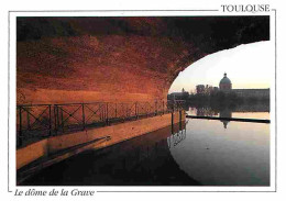 31 - Toulouse - Le Dome De La Grave Vu De L'arrivée Du Canal De Brienne Dans La Garonne - CPM - Voir Scans Recto-Verso - Toulouse