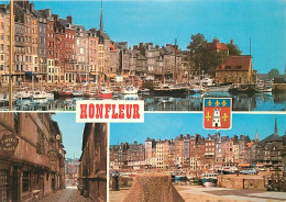 14 - Honfleur - Multivues - Blasons - Carte Neuve - CPM - Voir Scans Recto-Verso - Honfleur