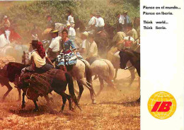 Animaux - Chevaux - Espagne - Romeria En Andalucia - Voir Scans Recto Verso  - Chevaux