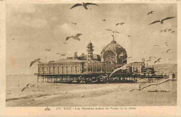 06 - Nice - Les Mouettes Autour Du Palais De La Jetée - CPA - Voir Scans Recto-Verso - Other & Unclassified