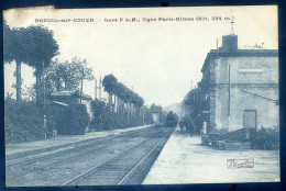 Cpa Du 63 Breuil Sur Couze -- Gare PLM Ligne Paris Nîmes   MAI24-16 - Otros & Sin Clasificación