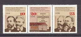 DDR   1732A  * *  TB   Le Triptyque   - Unused Stamps