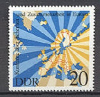 DDR   1749  * *  TB  - Unused Stamps