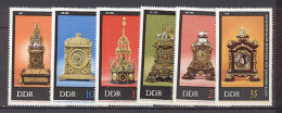 DDR   1735/1740  * *  TB    Horloge - Unused Stamps
