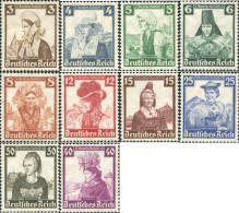 143477 MNH ALEMANIA 1935 TRAJES TIPICOS - Otros & Sin Clasificación