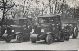 Carte Photo Militaire. Camion à Chenilles SOMUA 1938 - Ausrüstung