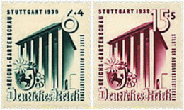 202939 HINGED ALEMANIA 1939 EXPOSICION DE ORTICULTURA EN STUTTGART - Autres & Non Classés