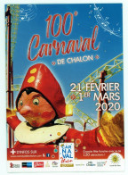 Chalon Sur Saone - Programme De Carnaval 2020 - Complet 15 Pages - Programmes