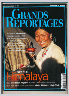 Magazine Revue GRANDS REPORTAGES Explorer Le Monde N° 251 Décembre 2002 Spécial Himalaya  Karakoram  Bhoutan Kham* - Informaciones Generales