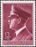 149877 MNH ALEMANIA 1942 53 ANIVERSARIO DE ADOLF HITLER - Autres & Non Classés