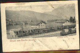 10578986 Buchs SG Buchs Bahnhof Ungelaufen Ca. 1900 Buchs SG - Andere & Zonder Classificatie