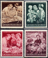 199566 HINGED ALEMANIA 1944 10 ANIVERSARIO DE LA CAMPAÑA DE AYUDA A LAS MADRES - Otros & Sin Clasificación