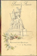 10578954 Neuchatel NE Neuchatel Monument Ungelaufen Ca. 1900 Neuchatel - Other & Unclassified