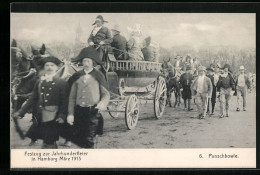 AK Hamburg, Festzug Zur Jahrhundertfeier März 1913, Punschbowle  - Autres & Non Classés