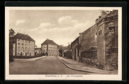 AK Naumburg A. S, Strassenpartie Am Georgentor  - Naumburg (Saale)