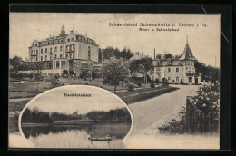 AK Schmeckwitz B. Kamenz I. Sa., Johannisbad Und Handricksteich  - Schmeckwitz (Oberlausitz)