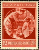 199548 HINGED ALEMANIA 1940 51 ANIVERSARIO DE ADOLF HITLER - Otros & Sin Clasificación