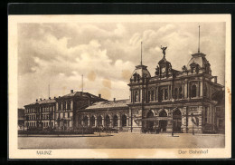 AK Mainz, Vor Dem Bahnhof  - Mainz