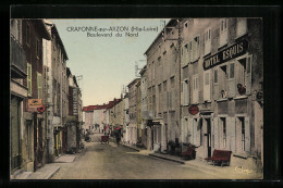 CPA Craponne-sur-Arzon, Boulevard Du Nord  - Craponne Sur Arzon