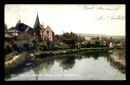 ROYAUME-UNI - ANGLETERRE - THE CHURCH & STREAM - LOOSE - NEAR MAISTONE - Andere & Zonder Classificatie