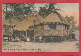 Philippines - Country Nipa Homes , Luzon - Philippines