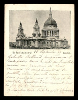 ROYAUME-UNI - ANGLETERRE - LONDON - ST PAUL'4S CATHEDRAL - PETIT FORMAT - St. Paul's Cathedral
