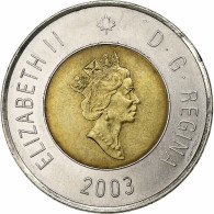Canada, 2 Dollars, 2003, Colorized, Bimétallique, SUP, KM:New - Canada