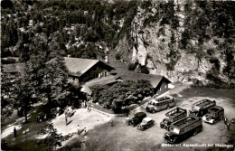 Restaurant Aareschlucht Bei Meiringen (02404) - Autobusse, Autos - Meiringen